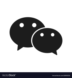Social media symbol wechat