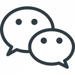 Wechat - Download FREE Vector Lineicon