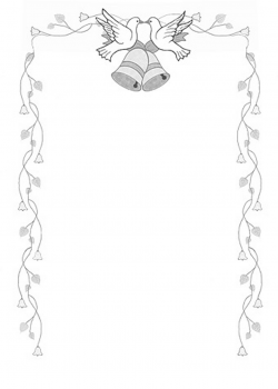 Wedding bells border clipart 8 » Clipart Portal