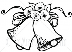 Wedding Bells Clipart Black And White | Free download best Wedding ...