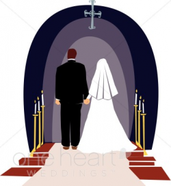 Church Wedding Clipart | Couples Clipart