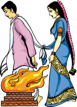 Indian wedding clipart colour - Clip Art Library