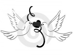 wedding doves clipart | Doves of love | Homemade things | Wedding ...