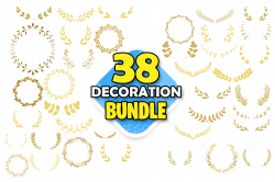 Decoration clipart gold decoration clip art wedding clipart