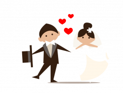 Wedding Marriage Icon - Bride and groom png download - 1037*792 ...