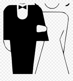 Banner Free Stock Marriage Clipart - Wedding Heart Clipart Black And ...