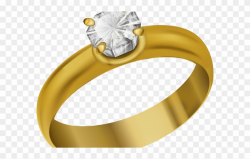 Bride Clipart Transparent Background - Engagement Ring Clipart ...