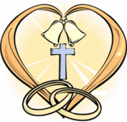 Cross With Wedding Rings Clipart | Free download best Cross With ...
