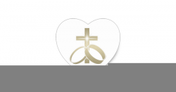 Cross And Rings Wedding Clipart | Free Images at Clker.com - vector ...