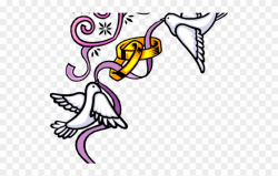 Turtle Dove Clipart Wedding Band - Wedding Invitation Cliparts Png ...