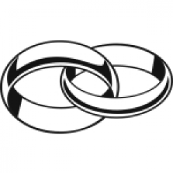 Wedding Rings Entwined Clipart - Clip Art Library
