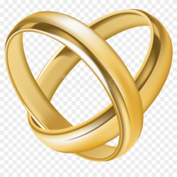 Free Png Download Wedding Rings Heart Transparent Clipart - Wedding ...