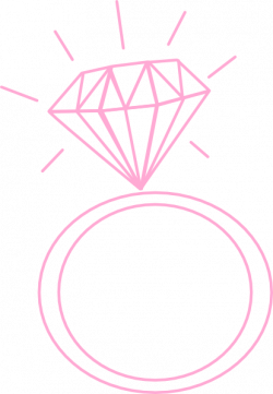 Diamond ring pink clip art at clker vector clip art - Clipartix