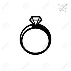 Engagement Ring Silhouette | Free download best Engagement Ring ...