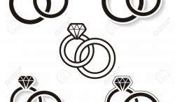 Wedding Ring Drawing | Free download best Wedding Ring Drawing on ...