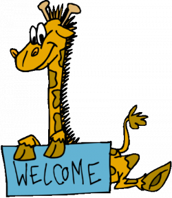 Welcome clipart giraffe cartoon clipart - WikiClipArt