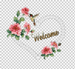 Flower Garden roses Centerblog, Welcome Wreath PNG clipart ...