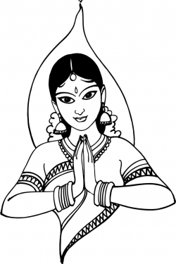 ADPLUS: welcome namaskar hindu clipart