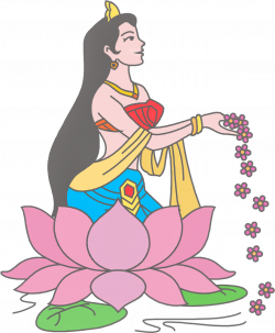 HD Namaste Hands Clipart Png - Welcome Girl Clipart Png ...