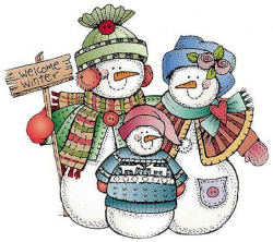 Welcome Winter Snowman Family | Frosty & Friends | Christmas ...