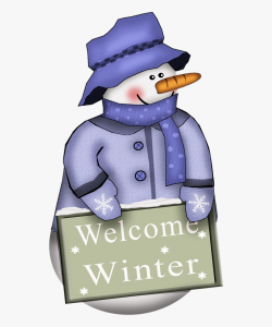 Winter Welcome Clipart , Png Download - Snowman #139928 ...