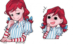 The Internet Turned The Wendy\'s Mascot Into A Smug Anime ...