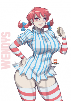Wendys fanart by bokuman | Smug Wendy\'s | Know Your Meme