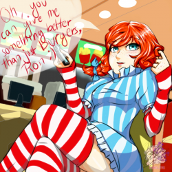 Fan-Art ] Wendy\'s at McDonald\'s by RazeArmada on DeviantArt