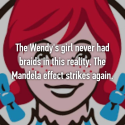 The Wendy\'s girl never had braids in this reality. The ...