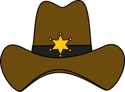 Sheriff Cowboy Hat | Cowboy hat drawing, Cowboy hats, Cowboy ...