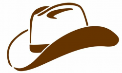 Cowboy Hat Clipart Black And White | Clipart Panda - Free ...