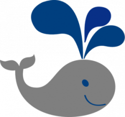 whale cutout, paste onto tablecloths | Baby showers | Baby whale ...