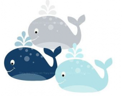 Whale Clipart commercial and | Baby Gray\'s Scrapbook | Whale, Baby ...