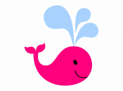 Anchor Clipart Pink Baby Whale - Nautical Clip Art Whale Free PNG ...