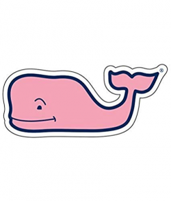 Authentic Vineyard Vines Seasonal Sports Preppy Vinyl Sticker Decal  Southern Proper Sold By LOBO (Preppy Pink) Color: Preppy Pink, Model: , ...