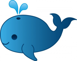 Little Blue Whale Clip Art - Free Clip Art | Clip Art For My Boys ...