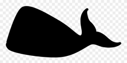 Whale, Mammal, Ocean, Silhouette, Black - Whale Black Clipart ...