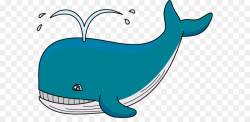 Blue Whale Humpback Clip Art Cute PNG Transparent Petite Lovable 10 ...