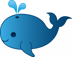 Little Blue Whale Clip Art - Free Clip Art | Clip Art For My Boys ...