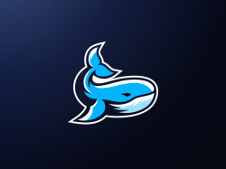 Whale Logo Design by Jenggot Merah on Dribbble