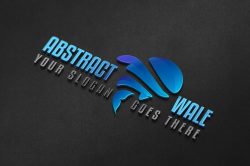 Abstract wale (whale / fish logo) ~ Logo Templates ...