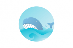 Whale logo design
