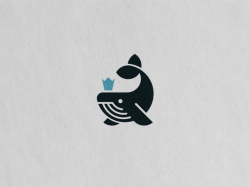 Whale Mark by Sadawy on Dribbble