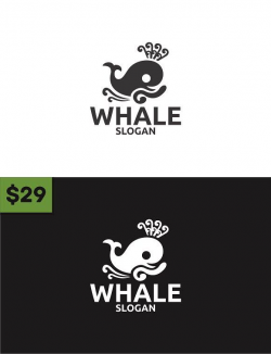 Whale logo | Happy Design | Whale logo, Logos, Happy design