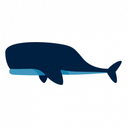 Whales big animal ocean - Transparent PNG & SVG vector