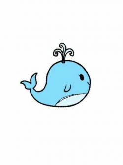 overlay, whale, and transparent image | Cartoon whale, Whale ...