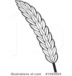 Wheat Clipart #1093004 - Illustration by Lal Perera