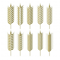 Simple Wheat Ears Clipart - Download Free Vector Art, Stock Graphics ...