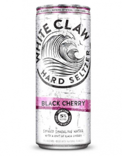 WHITE CLAW HARD SELTZER BLACK CHERRY