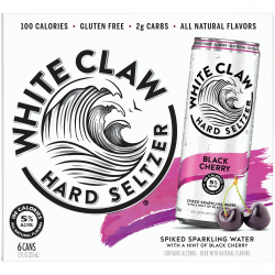 White Claw Black Cherry 6-pk 12oz. Can - Walmart.com